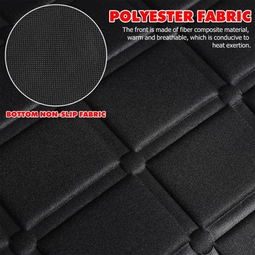 КОВРИКИ С ПОДОГРЕВОМ УНИВЕРСАЛЬНЫЙ ПОДОГРЕВ СИДЕНИЙ 12 В ДЛЯ АВТОМОБИЛЯ 2 ШТ.