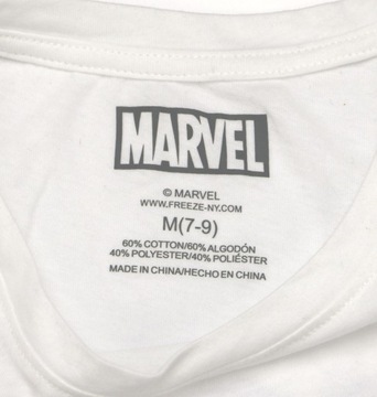 Bluzka damska bez rękawów Koszulka Bezrękawnik MARVEL Thor Spiderman r. M