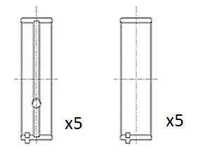 FAI AUTOPARTS BM1038-STD SILENTBLOK LOŽISKO KLIKOVÉ HŘÍDELE OJNICE