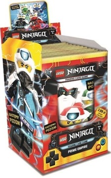 Lego Ninjago 25 Saszetek Następny poziom karty 125 BOX UNIKAT !!!