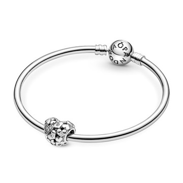 Charms Pandora - lesklé srdcia 791061C01