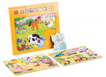 Puzzle Dźwięki wokół nas - Wieś DUMEL DG 82726