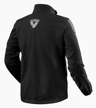 REV'IT CYCLONE 4 H2O przeciwdeszczowa kurtka motocyklowa 3XL Czarny
