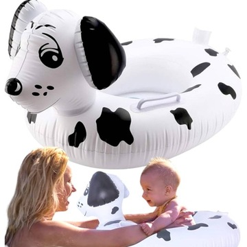 НАДУВНАЯ ЛОДКА-ПОНТУ ДЛЯ ДЕТЕЙ DALMATIAN PONTOO ДЛЯ ПЛАВАНИЯ В БАССЕЙНЕ ВОДЫ
