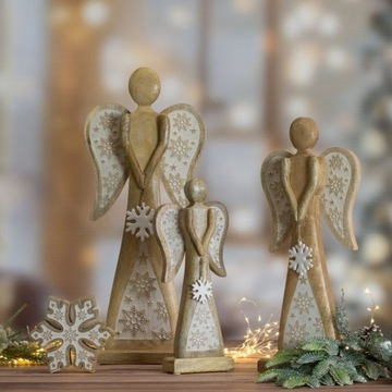 РОЖДЕСТВЕНСКАЯ ФИГУРКА АНГЕЛА 42 СМ РОЖДЕСТВЕНСКОЕ УКРАШЕНИЕ