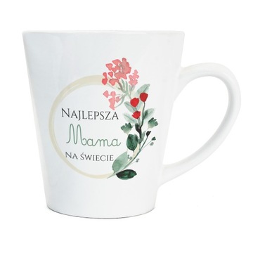 Kubek latte MAŁY dla mamy na Dzień Matki TWÓJ WZÓR