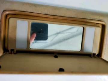 Солнцезащитные козырьки Mercedes 107 SL, бежевая пара