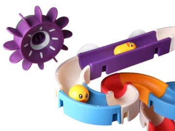 Игрушка для ванной, горка-утка, 66 шт. ZA4329