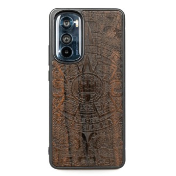 Dřevěné Pouzdro Bewood pro Motorola Edge 30 Kalendář Aztécký Ziricote