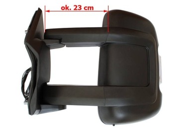 DUCATO BOXER JUMPER 06- ZRCÁTKO ELEKTR. DLOUHÉ L