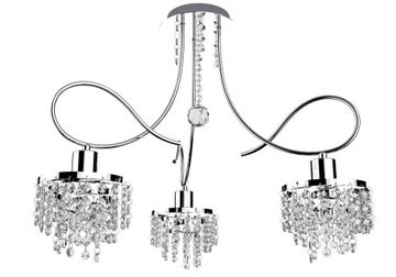 ПОДВЕСНОЙ СВЕТИЛЬНИК, ХРОМИРОВАННАЯ ЛЮСТРА