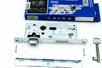 ЗАМОК ВРЕЗНЫЙ ДВЕРНОЙ ЗАМОК 72/40 КЛЮЧ K103