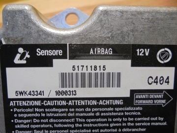 FIAT STILO 51711815 Модуль датчика AIR BAG