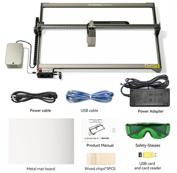 ATOMSTACK S40MAX +F30PRO лазерный гравер +автономная резка 850*400мм 210Вт