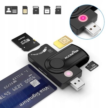 БЕСКОНТАКТНОЕ СЧИТЫВАНИЕ КАРТ USB SIM SD TF СМАРТ-КАРТА