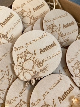 СПАСИБО ГОДОВОЙ МАГНИТ ЛЕСНЫЕ ЖИВОТНЫЕ ПОДАРОК