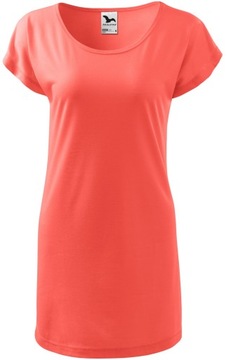 MALFINI LOVE 123 koszulka damska TUNIKA XL