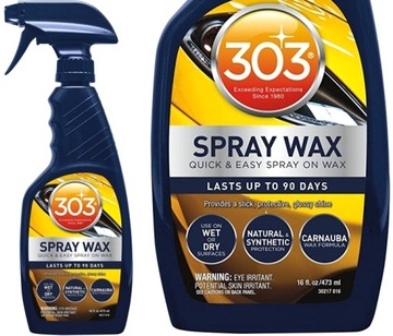 303 Воск-спрей для автомобилей 473 мл