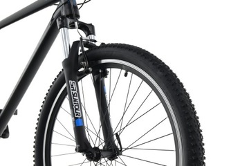 LAZARO R7 V1 МОЩНЫЙ MTB 27,5 ДЮЙМА ЧЕРНЫЙ 21 ДЮЙМ