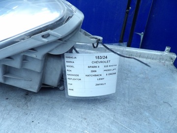 CHEVROLET SPARK II SVĚTLO PŘEDNÍ LEVÝ
