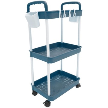 Wózek z kółkami Plastikowy regał na kółkach