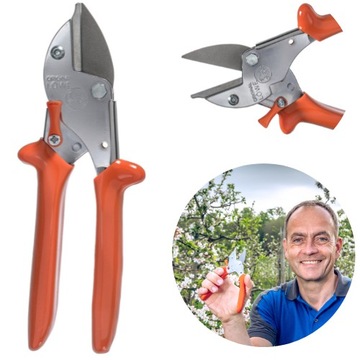 SEKATOR MAŁY PROFESJONALNY OGRODOWY KOWADEŁKOWY do GAŁĘZI LOWE 5 16 mm