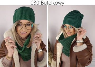 женский зимний КОМПЛЕКТ ШАПКА + ЮБКА шарф ТЕПЛЫЕ польские МОДНЫЕ ПЛЕТЕНИЯ цвета