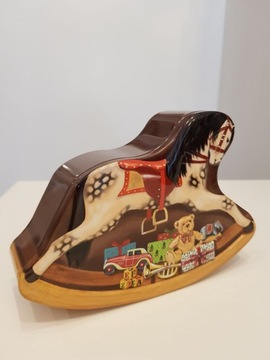 МЕТАЛЛИЧЕСКИЙ КОНТЕЙНЕР ПОДАРОЧНАЯ КОРОБКА ЛОШАДЬ МОЖЕТ