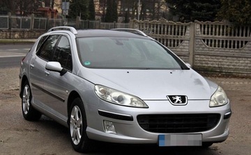 Peugeot 407 SW 2.0 16V 136KM 2005 Peugeot 407 Bezwypadkowy Zadbany 2.0 Benzyna 136KM