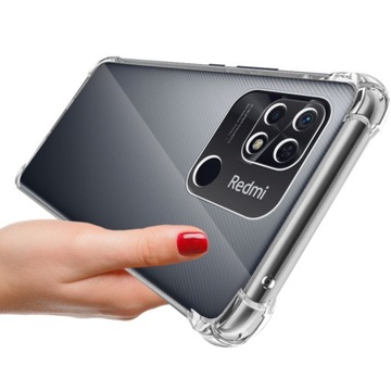 ETUI PANCERNE CASE DO REDMI 10C 2x SZKŁO