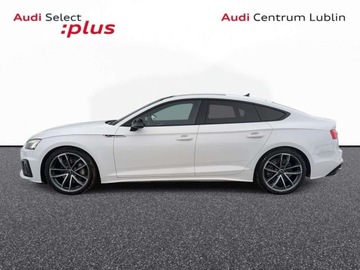 Audi A5 F5 Coupe Facelifting 2.0 45 TFSI 265KM 2022 Audi A5 Sportback Dach panoramiczny, Bang Olufsen Kamera Cofania , Ambien, zdjęcie 7