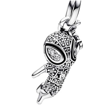 Charms Zawieszka Charms Spiderman Cyrkonie Charmsy Trusky