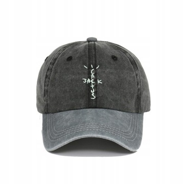 1 шт. Бейсболка с логотипом Джека - черная.