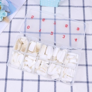 МАНИКЮРНЫЕ ПОЛУПАЧКИ ​​ДЛЯ НОГТЕЙ 500 ШТ.