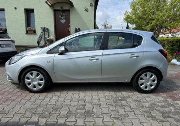 Opel Corsa E Hatchback 3d 1.2 Twinport 70KM 2015 Opel Corsa 1,2 70KM Pdc Podgrzewane fotele CLIMA Bezwypadkowy Serwis 1.2, zdjęcie 1