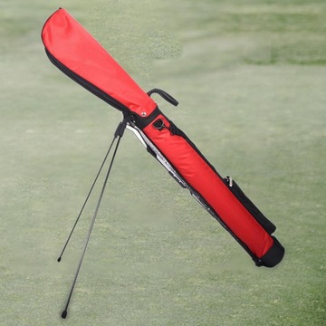 Профессиональная сумка для гольфа с ручкой, водонепроницаемая сумка для транспортировки, красная