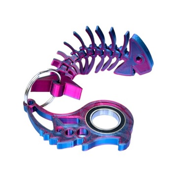 KEYSPINNER Keyrambit Flexi Fish НАБОР Брелок для ключей Midnight Keys