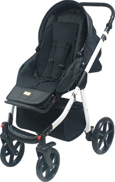 EL-JOT ДВУСТОРОННЯЯ ВСТАВКА ДЛЯ КОЛЯСКИ, ЧЕРНАЯ