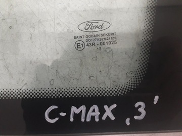 FORD C-MAX 1 I 03-10 SKLO (OKNO) KAROSERIE PRAVÝ ZADNÍ