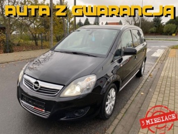 Opel Zafira B 1.7 CDTI ecoFLEX 125KM 2009 Opel Zafira XENONY POLSKORY KLIMATYZACJA TEMPOMAT KOMPUTER 7-MIEJSC GWARAN