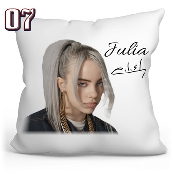 ПОДУШКА БИЛЛИ ЭЙЛИШ + ИМЯ