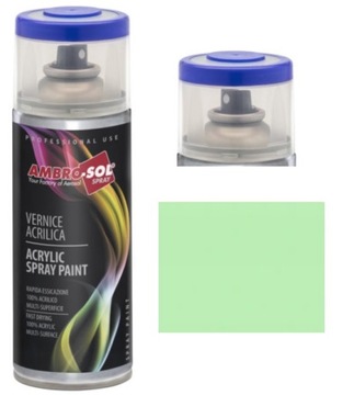 SPRAY ZIELONY LAKIER AKRYLOWY ZIELONY SELEDYNOWY ŚREDNI RAL6019