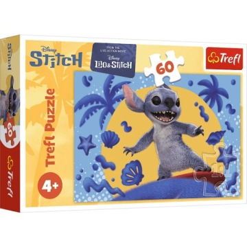 TREFL пазли 60 ел. день з STITCH