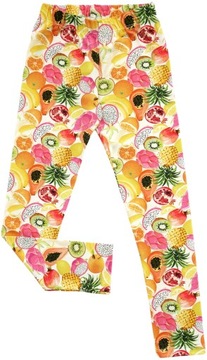 GETRY legginsy print w OWOCE 110 AIPI