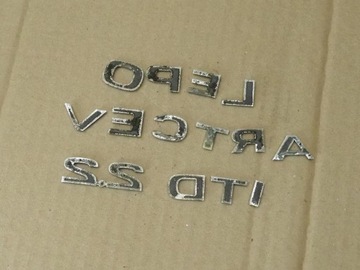 LOGO ZNAKY ZNAK DTI OPEL VECTRA B FL 99-02