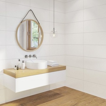 PŁYTKI ŚCIENNE MAXIMUS WHITE POŁYSK 30x60 #001 gat. I Cersanit