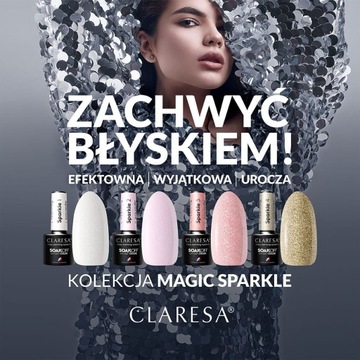 CLARESA Lakier Hybrydowy SPARKLE 11 - 5ml