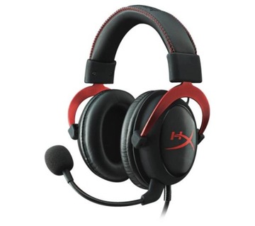 Słuchawki HyperX Cloud II Headset Red Gamingowe