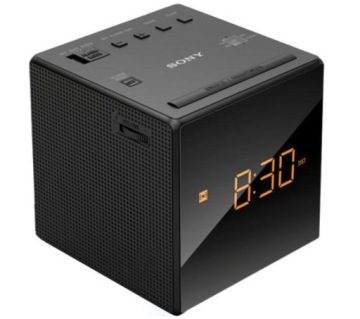 FM-радио-будильник Sony ICF-C1, черный со светодиодной подсветкой