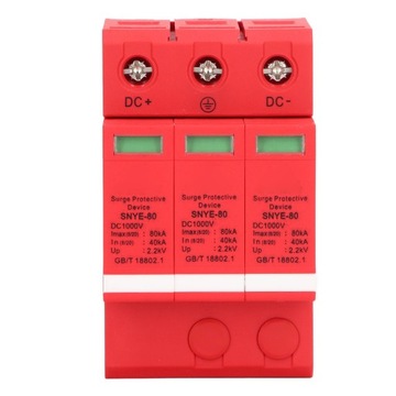 Urządzenie przeciwprzepięciowe 80KA 1000 V